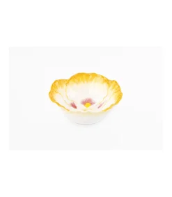 Bol Flor Pintado A Mano Diametro 12.5cm Love&home