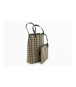 Bolso Tote Reversible Con Neceser Raquel