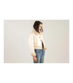 Chaqueta Corta Charol Reversible