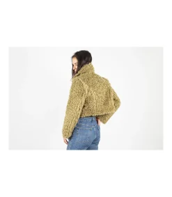 Chaqueta Corta Charol Reversible