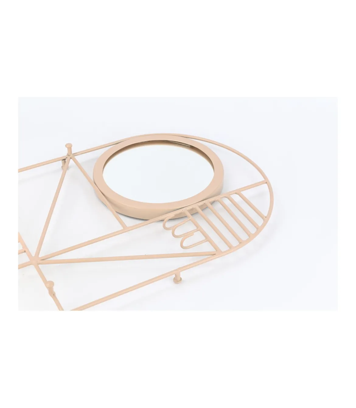 Organizador Con Espejo Pared 40x50cm Love&home