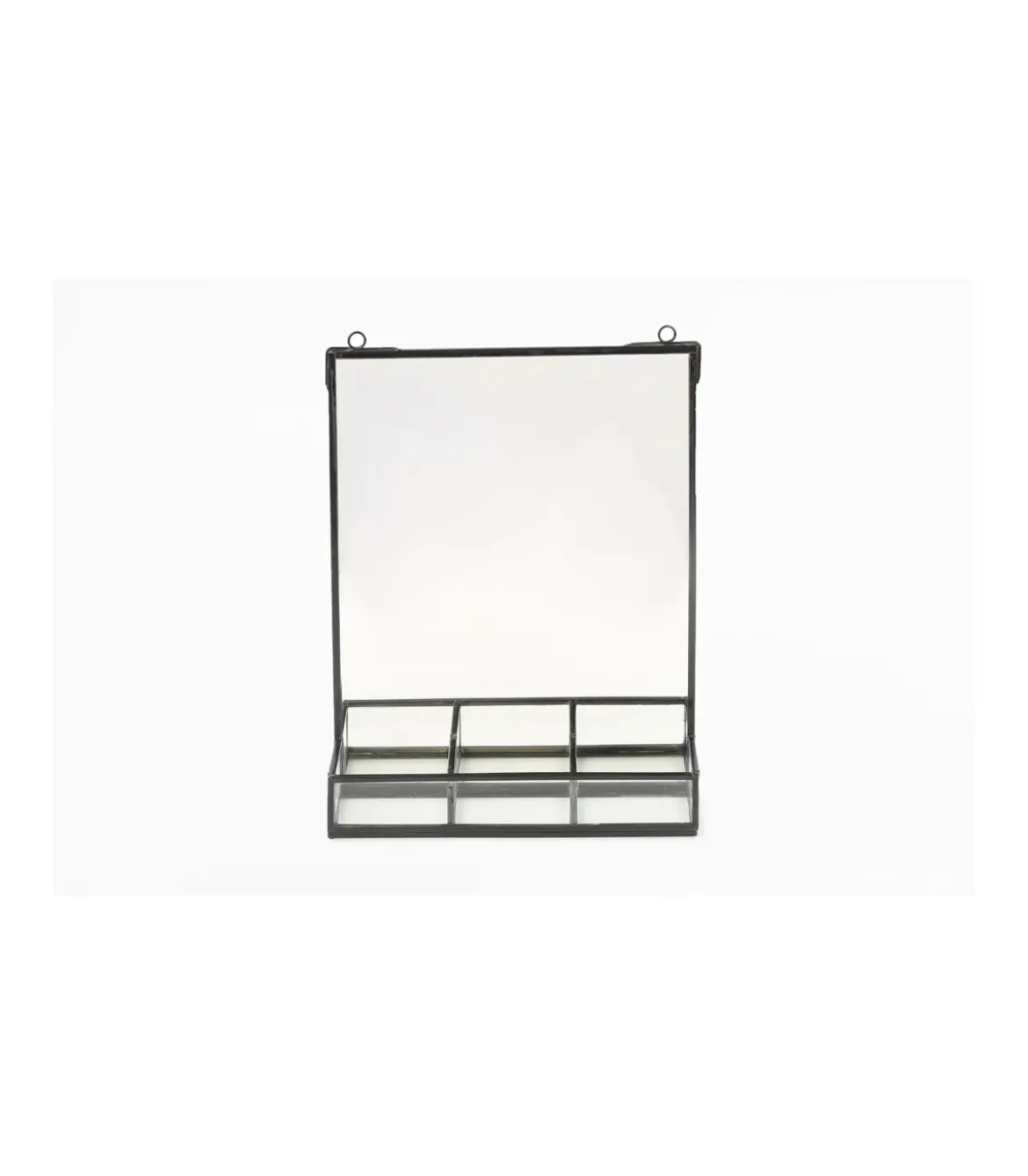 Organizador Con Espejo Pared 20x5x25cm Love&home