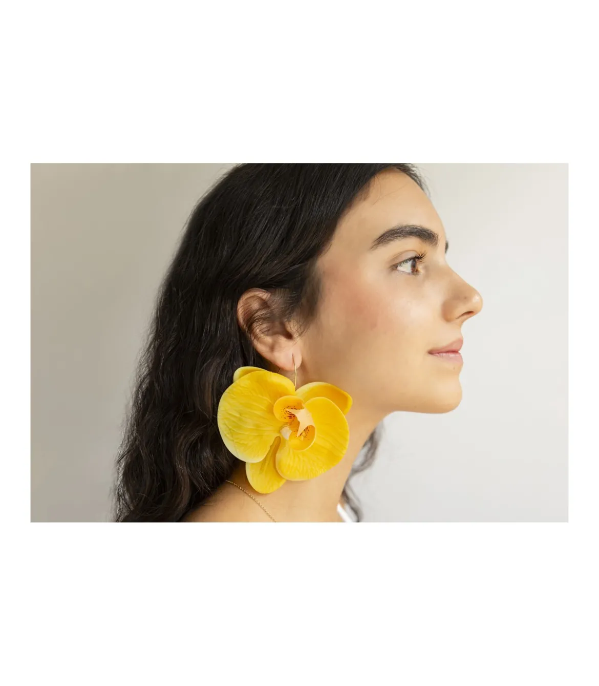 Pendientes MAXI Orquídea