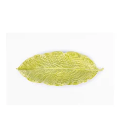 Plato Hoja 41.3x17.1x4.5cm Love&home