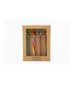 Set 4 Cucharitas Candy Cane Love&home