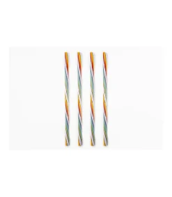 Set 4 Pajitas Candy Cane Love&home