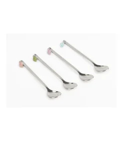 Set De 4 Cucharillas Conchas Love&home