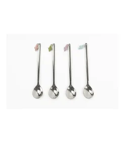 Set De 4 Cucharillas Conchas Love&home