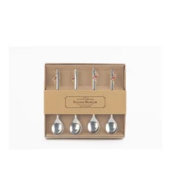 Set De 4 Cucharillas Flamingos Love&home