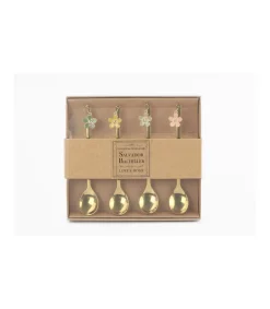 Set De 4 Cucharillas Love&home