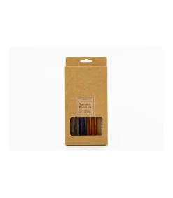 Set De 6 Pajitas Rectas Con Cepillo Love&home