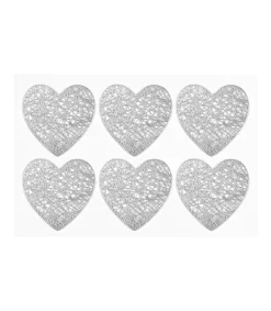 Set De 6 Posavasos Corazon Love&home