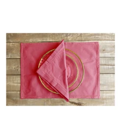 Set De 4 Salvamanteles Color Liso 48x33cm Love&home
