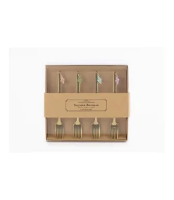 Set De 4 Tenedores Conchas Love&home