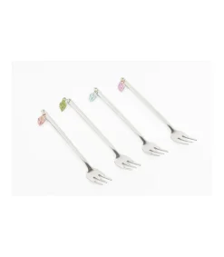 Set De 4 Tenedores Conchas Love&home