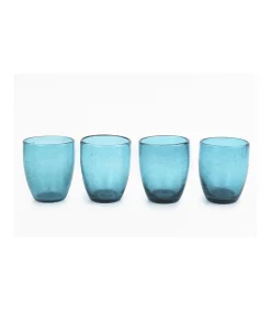Set De 4 Vasos Burbujitas 10.5x8.5cm Love&home