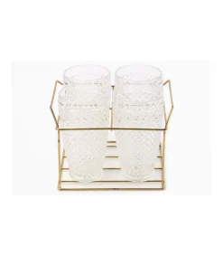 Set De 4 Vasos 350ml Love&home