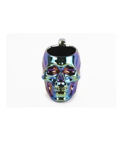 Taza Calavera 400ml Cafetería Hl01638 Iridiscente Love&home
