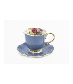 Taza De Espresso 100ml Y Plato Love&home