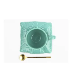 Taza 200ml Con Plato Almohada Y Cucharita Love&home