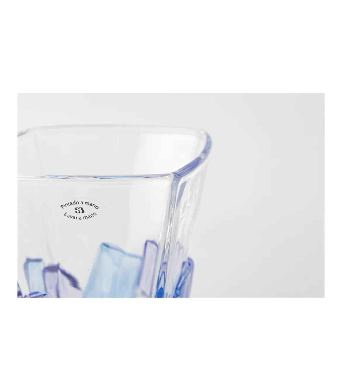 Vaso Pintado A Mano 300ml Love&home