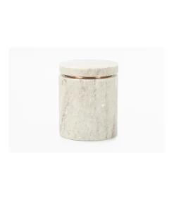 Vela Con Tarro De Marmol Amber & Black Currant Love&home